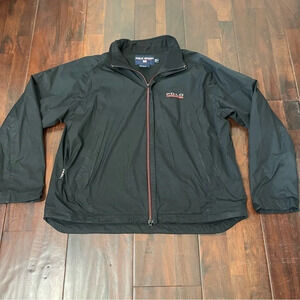 Polo Sport Ralph Lauren Black Windbreaker Jacket Sz XL Vintage 90s 2000s
